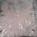 60Pcs 7 x 4 3/8 x 1 Inch Cookie Boxes with Clear Window Small Pink Cookie Boxes Bakery Treat Boxes for Dessert, Donuts, Pie, Candy, Macaron