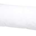 Amazon Basics Hypoallergenic Protector Cover Pillowcases - 21 x 55 Inches, Body Size, White, Pillows Not Included