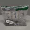 Wood & Metal Perpetual Flip Calendar, Reusable Wooden Desk Calendar Standing Flip, Countdown Daily Desk Desktop Accessories for Office Home Classroom Display Decor (Black)