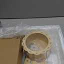 Cycodo 8 in 1 Acrylic Hamster Cage,2-Tier Dwarf Hamster Cage with Wooden Wheel & Hideout,Small Hamster Habitat with Accessories,Clear Pet Mice House(Green,14" L*10" W*11" H)