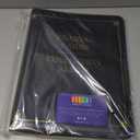 9 Pocket 3 Ring Leather TCG Binder for Baseball, Trading Game, and Sports Card, 30 Pages, Holds 540 Cards (10.8 x 1.8 x 13.5 In)