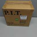 P.I.T. Mini Green Tool Box, Portable 5-Drawer Micro Roll Cab Steel Tool Box with Liner, Green Small Tool Case for Tools Storage, Home DIY