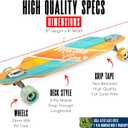 Madd Gear Cruiser Skateboard for Adults & Teens Lightweight 31" Maple Deck Smooth 70mm Wheels Longboard