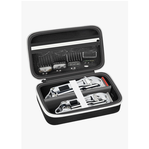 Case Compatible with KIKIDO for Novah for GLAKER for Ufree for FADEKING for GSKY for Romanda Professional Hair Clippers, Beard Trimmer Grooming Storage Holder for Hair Trimmers Set (Box Only)