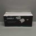 OKELI Black Modern LED Dimmable Ceiling Light Fixtures for Hallway Kitchen Entryway, 20W 1300LM 2700K-6000K Flush Mount Close to Ceiling Lighting, Cylinder Ceiling Lamps for Living Room 3pack