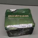 Birdream 2 Pack Bird Feeders for Outdoor Hanging, Retro Pagoda Design Fun Installation Bird Feeder, Attracting Wild Birds Chickadees Goldfinches Cardinals Finches and Sparrows (Black)