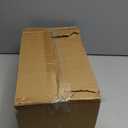 vanhel 100 Pack Brown Paper Bags with Handles,8x4.25x10.5 Inches,Gift Bags Medium Size,Gifts Bag Bulk for Festival,Birthday,Favor,Party,Shopping,Retail Merchandise.