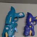 unanscre 2 Pack Dinosaur Water Blaster Soaker Gun for Kids, Dino Pump Action Outdoor Squirt Gun, LongRange Shooting Water Squirters Toys for Pool/Beach/Yard/Party Play