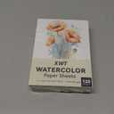 XWT 120 Sheets Watercolor Paper Bulk, 5x7in 110lb/230gsm, Cold Pressed Acid Free Natural White Textured Water Color Painting Art Supplies, Drawing Gift for Professional Adult Artists