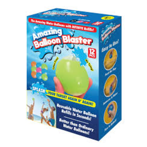 Amazing Balloon Blast Latex Free No Tying Reusable Water Balloons 12pcs