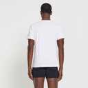 True Religion Mens Undershirts 4 Pack Lightweight Mens Undershirt, 100% Cotton (White, L)