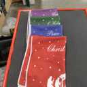 4 Pcs Christian Kitchen Towels Nativity Scene Dish Towels 21 x 14 Inch Jesus Holy Night Hand Cloth Jesus Birthday Easter Starlight Tea Cloth Novelty Gifts for Cooking Party Supplies