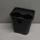 WRWJL Trash Can for Ford Maverick 2025 2024 2023 2022,Upgraded Rear Trash Bin with Dual Cup Holder for Maverick Interior Accessories,Multi-Function Insert Expander Storage Box Organizer 2025 New