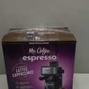 Mr. Coffee 4-Shot Steam Espresso Cappuccino and Latte Maker with Stainless Steel Frothing Pitcher