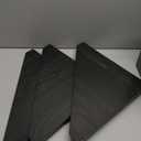 3 Tier Wood Shelf, Cabinet for Home Decor, Black Organizer