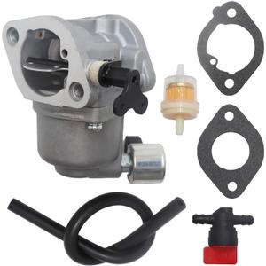 JIK Carburetor for Briggs & Stratton 40N777 40N877 Intek Engine Models, Replace 594207 593197