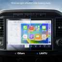 Car Screen Protector for 2024 2025 2023 2022 2021 Ford F-150 (XL/STX/XLT/Lariat/Platinum/Limited/Tremor/Raptor/King Ranch) SYNC4 Accessories Screen Protector Tempered Glass 12