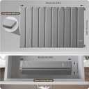 Stone Drying Mat for Kitchen Counter-Super Absorbent PU Dish Drying Mat, Quick Dry Stone Mat Kitchen for Dishes, Bottles & Cups, Large Foldable Stone Dish Drying Mat, Non-Slip Kitchen Mat (2416)