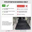 LASFIT Floor Mats for Dodge Grand Caravan 2013-2020/Chrysler Town & Country