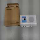 Portable Cassette Player Tape Recorder with Built-in Speaker, Microphone, Headphone Jack-, 4.57 x 3.54 x 1.38inch (white)