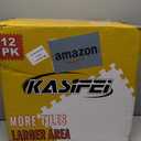 kasifei Hockey Synthetic Ice Tiles (12 Pack, 23.5 SQFT) - Dryland Flooring Tiles - Build Your Own Year-Round Hockey Training Surface - Easy to Assemble