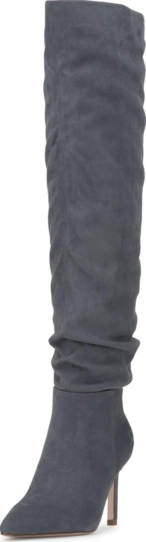 Jessica Simpson Emetta Over The Knee Slouch Boot, Stone Blue, 9.5