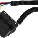 Power Seat Switch No.68157564AA Car Adjust Recline Recliner Switch for Ram 1500 2500 3500 Black