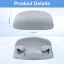 Earthtec 76558 74610 Replacement for Hot Spring Spa Pillow Hot Tub Headrests Fit for Limelight Spas, Pulse/Pulse DL/Bolt (2012-2017), Glow/Flair (2008-2017), Gleam (2013-2017) (3 Pcs)