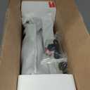 Hi-Fi Belt-Drive Turntable with Premium Cartridge, Pitch Control 10%, Auto-Return Tonearm, 2-Speed 33/45 RPM Vinyl Player, Glossy Black Finish