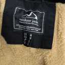 EKLENTSON Men's Winter Jacket Thick Thermal Cotton Warm Fleece Lined Coat Trucker Lapel Work Cargo Jackets for Men (Medium, Black)