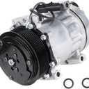 AC Compressor with A/C Clutch Compatible with Dodge RAM 2500 & 3500 PICKUP 5.9 5.9L 1994 1995 1996 1997 1998 1999 2000 2001 2002 2003 2004 2005, CO 4775C