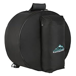 EASTROCK 14"x6.5" Snare Drum Bag, Lightweight Padded Snare Drum Case with Oxford Fabric, Reinforced Handle, Soft Drum Gig Bag for Storage and Travel Protection(14"x6.5" Snare)