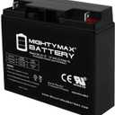 Mighty Max Battery Mighty Max Battery ML22-12 - 12 Volt 22 AH, Nut and Bolt (NB) Terminal, Rechargeable SLA AGM Battery