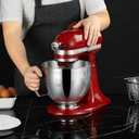 5 QT Stainless Steel Mixer Bowl Compatible With KITCHENAID TILT-HEAD STAND MIXERS 4.5-Quart (4.3 L) And 5-Quart (4.7 L) (Stainless Steel Polished)