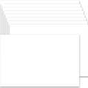 50 Pack 5x7 Cardstock Paper, 80lb White Cardstock Thick Paper Heavyweight Cardstocks for Printer, Postcards, Wedding Invitation, Thankyou Cards