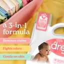 Dreft Baby Liquid Laundry Detergent, Fights Stains, Removes Odors, 114 loads, 150 fl oz
