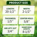 600901 603992 O regon G3 Gator Blades 60" 42" Decks Compatible with Hustler Z, Diesel Z, Super 104, Raptor SDX SD XD XL X, Replace 793794 794230 793935 794214 602771 794685, 3 Pack