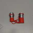 Summit Hydraulics 3/4" NPT Skid Steer Flat Face Hydraulic Quick Connect Couplers/Couplings Set w/Dust Caps