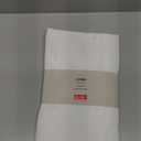 maxmill Round Linen Looking Textured Tablecloth Spill-Proof Wrinkle Free Soft Jacquard Table Cloth for Circular Table Cover, for Dining Room Buffet Banquet Parties Holiday Dinner, 70 Inch White