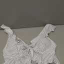 Eomenie One Piece Swimsuit for Women Tummy Control Ruffle Bathing Suit, Size M.