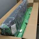 VIVOSUN S448 4x4 Grow Tent, 48"x48"x80" High Reflective Mylar with Observation Window and Floor Tray for Hydroponics Indoor Plant for VS4000/VSF4300 (Black)