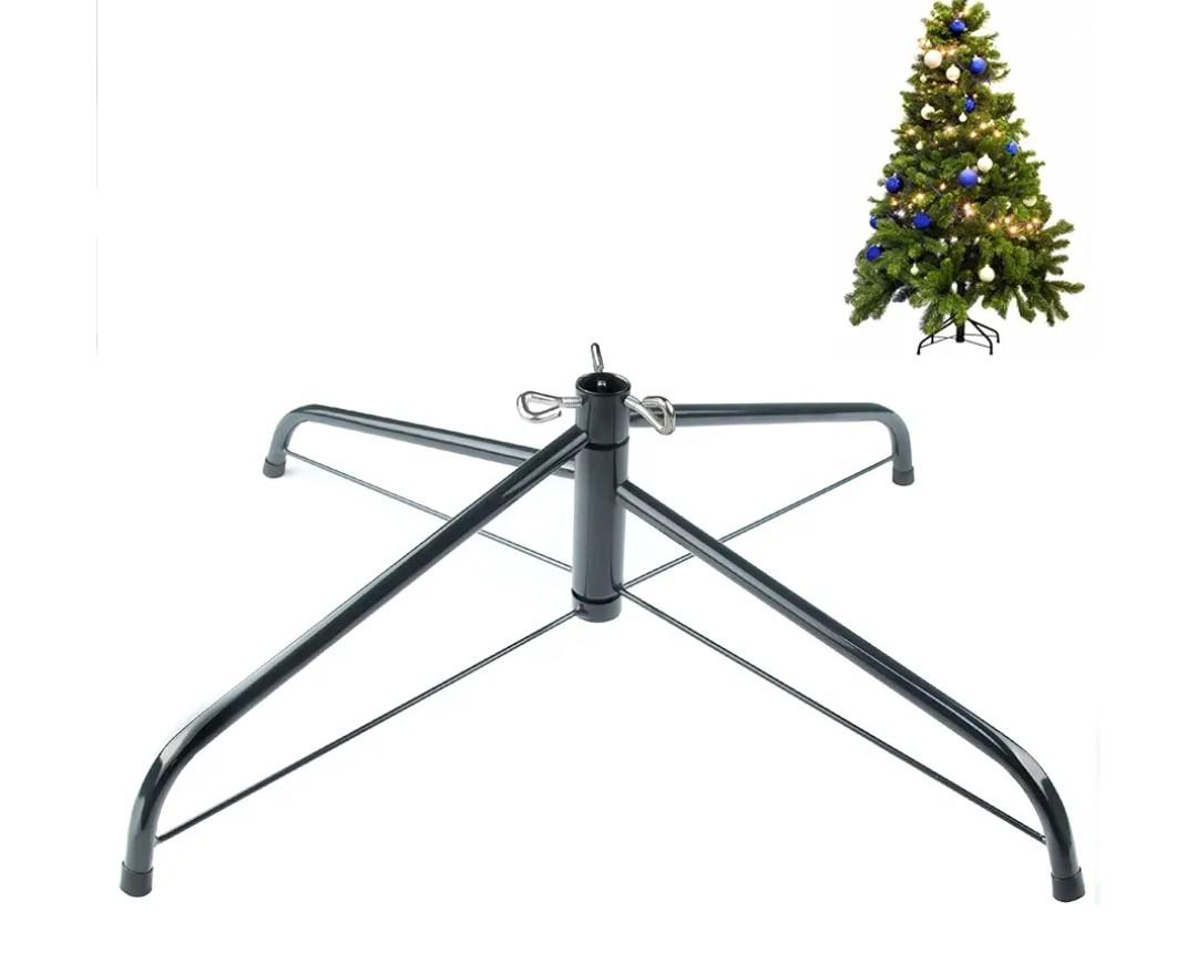 MNKXL 24 Inch Christmas Tree Stand for 4 to 10ft Christmas Trees,Folding Christmas Tree Stand