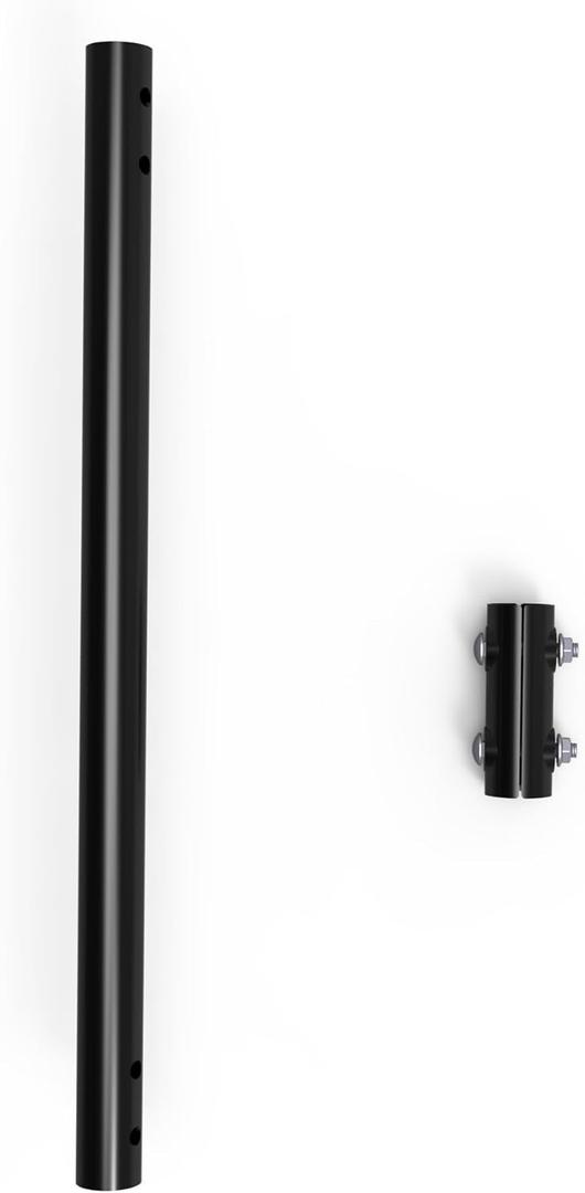 PBD Extension Pole (Diameter 1", Length 16 3/4") Black