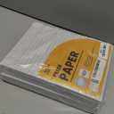 Loose Leaf Paper College Ruled Notebook Paper College Ruled Lined Paper Writing Paper Filler 10.5 x 8 900 Sheets 150 Sheets Per Pack 60 gsm (6 Pack)