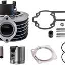 maXpeedingrods 11210-40B01 80cc Cylinder Piston Gasket Top End Kit for Suzuki Quadsport LT80 1987-2006 for Kawasaki KFX80 03-06