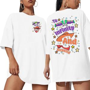 You've Got A Friend in Me Shirt Women Oversized Magical T-Shirt Cute Family Vacation Holiday Funny Graphic Tee Top Medium
