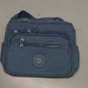 WITERY Nylon Purses for Women - Waterproof Shoulder Bag Small Messenger Bag Pocketbooks Multi-Pocket Medium Crossbody Bags