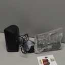 SOULION 2.0 Computer Speakers, USB Powered & 3.5 mm AUX Bluetooth Speakers for Desktop Monitor, LED Flame Lights & Easy-Control Pod, Gaming Speakers for Laptop Tablet Phone - Black