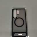 TORRAS Strong Magnetic & Seamless Stand for Samsung Galaxy S26 Ultra Case, Fit for MagSafe, MilGrade Drop Protection, Kickstand for Samsung Galaxy S26 Ultra Case, Translucent Back/Black Edge