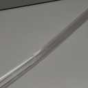 Shower Door Bottom Seal Strip, 2PCS Seal Strip, Ultra Clear PVC, 36" Length, Fits 10mm Thick Glass, Prevents Leaks, Easy Installation, No Adhesive Required (Ultra Clear, 36in for 3/8"(10mm) Door)